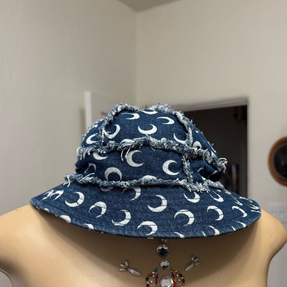 Marine Serre Inspired bucket hat NEW - Picture 6 of 7